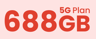 688GB 5G plan